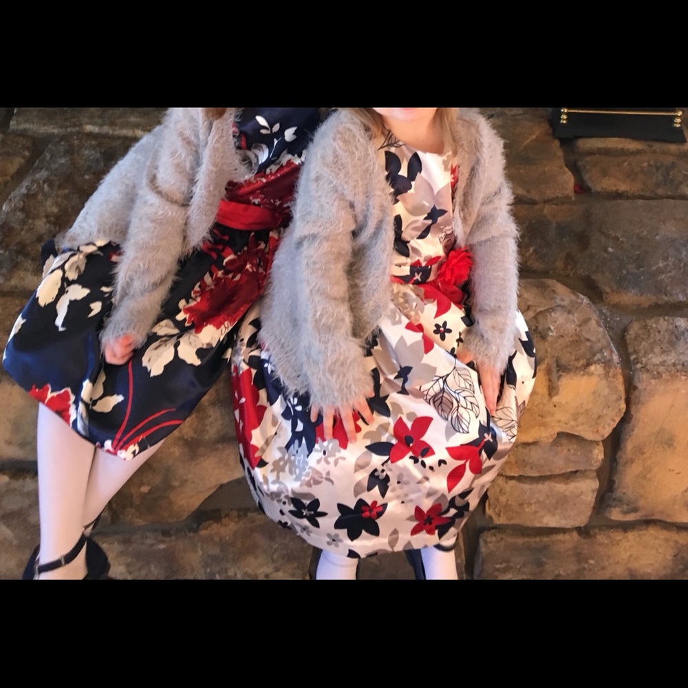 Matching Crazy 8 Christmas / Holiday dresses.